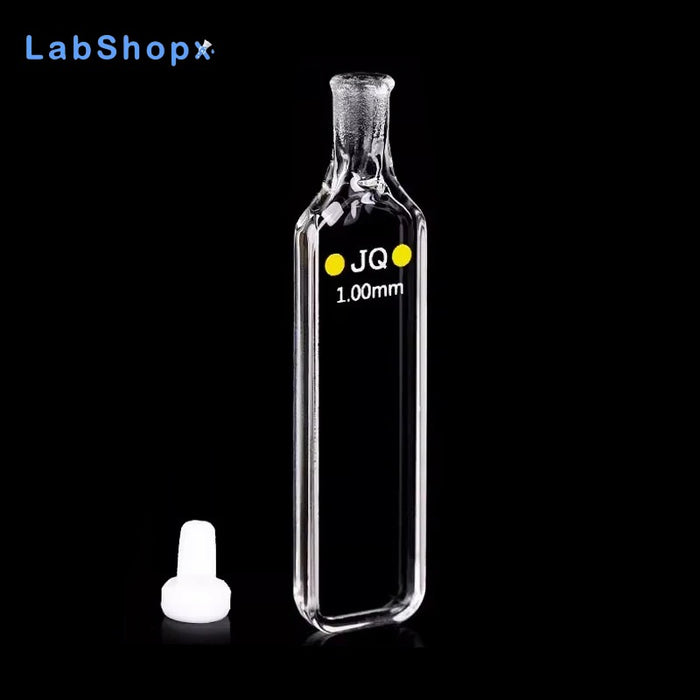 Quartz Fluorescence Cuvette Cells with PTFE Stopper | LABSHOPX