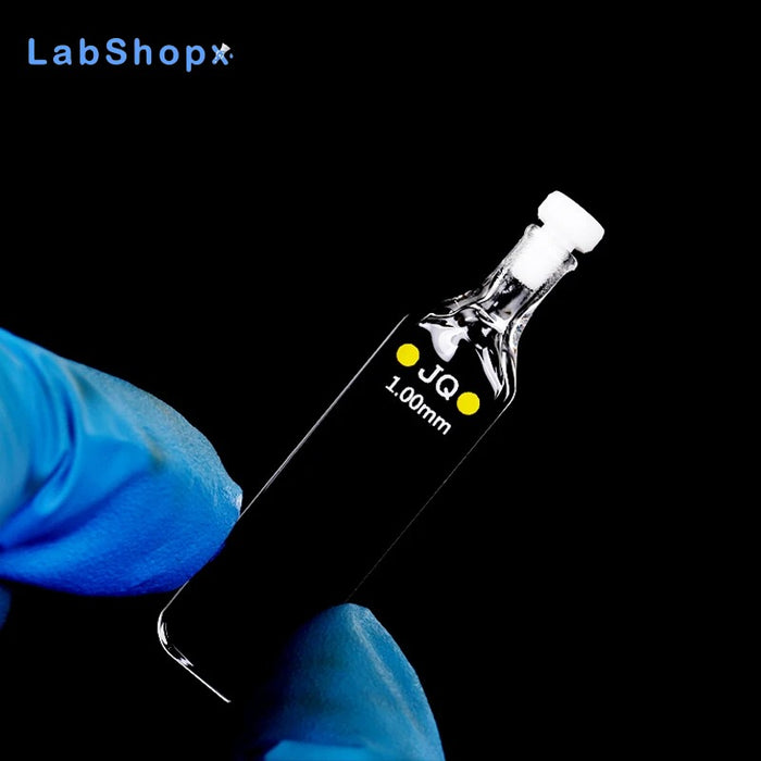 Quartz Fluorescence Cuvette Cells with PTFE Stopper | LABSHOPX
