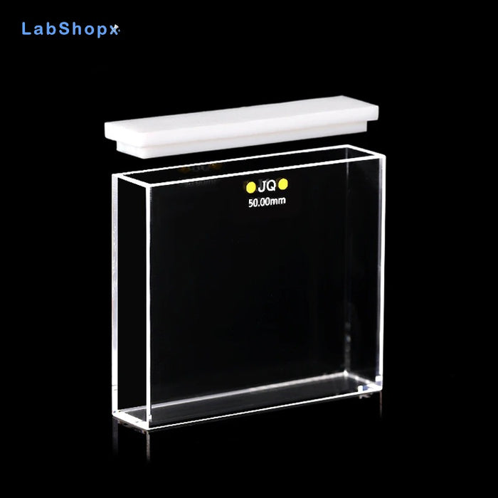 17.5ml Quartz Fluorescence Cuvettes 50mm Cells JSG1 | LABSHOPX