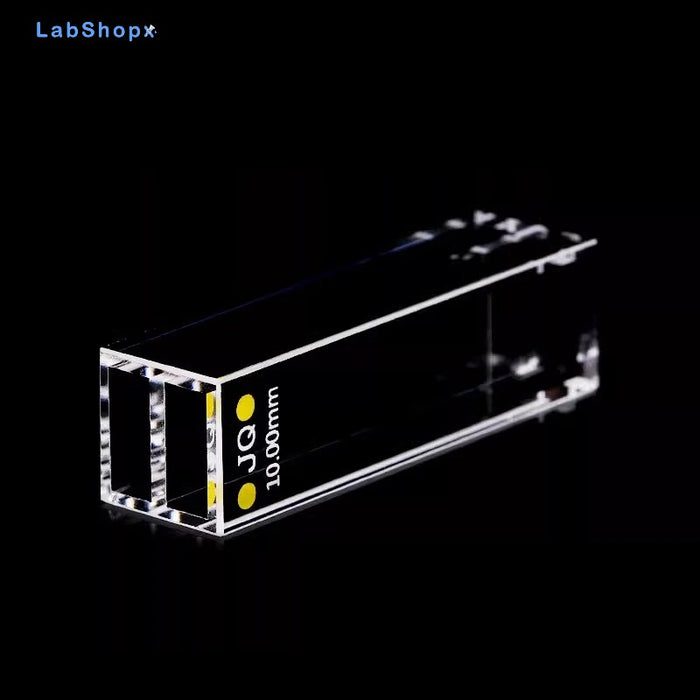Quartz Fluorescence Cuvettes 2 Widows Cells with Lid 1.75ml | LABSHOPX
