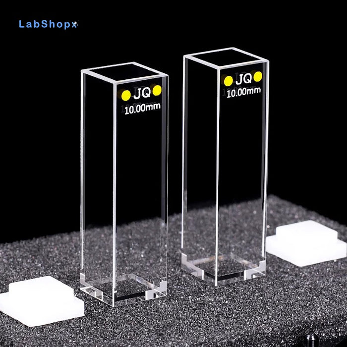 Quartz Fluorescence Cuvette with Cells Lid Five Windows 10mm | LABSHOPX