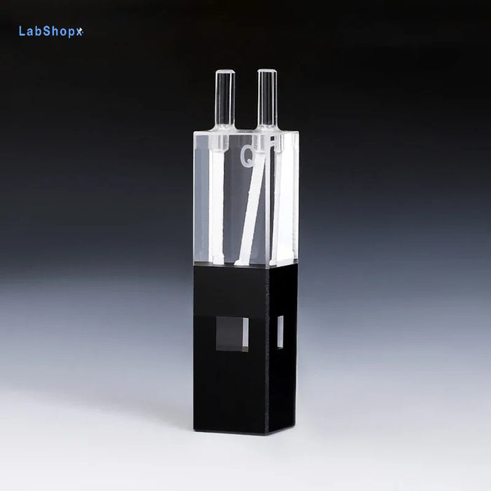 250ul Quartz Fluorescence Flow Cuvette Cells with Glass Tub | Labshopx