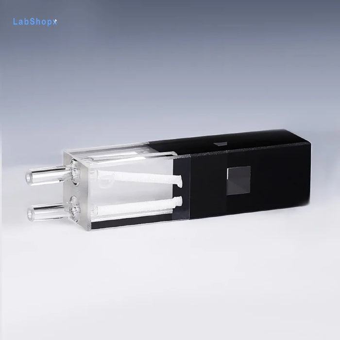 250ul Quartz Fluorescence Flow Cuvette Cells with Glass Tub | Labshopx