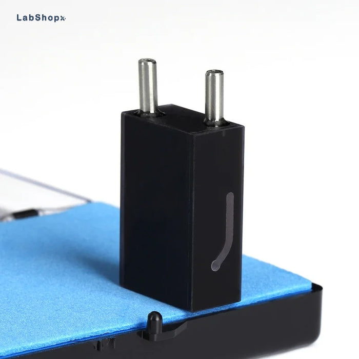 Quartz Fluorescence Flow Cuvette with Stainless Tube | Labshopx