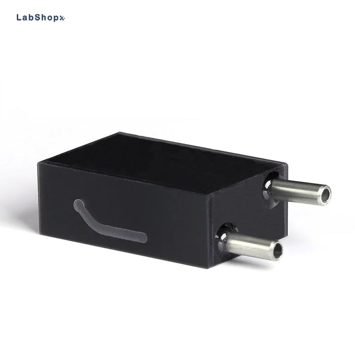 Quartz Fluorescence Flow Cuvette with Stainless Tube | Labshopx