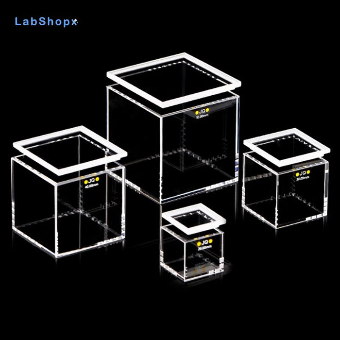 Quartz Fluorescence Reaction Cuvettes UV Spectrophotometer | LABSHOPX