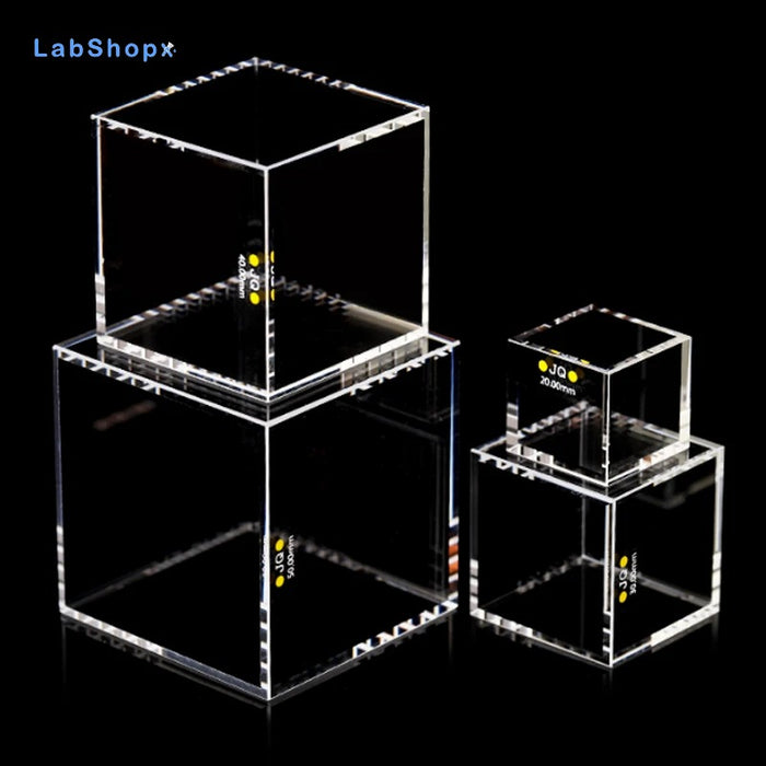 Quartz Fluorescence Reaction Cuvettes UV Spectrophotometer | LABSHOPX