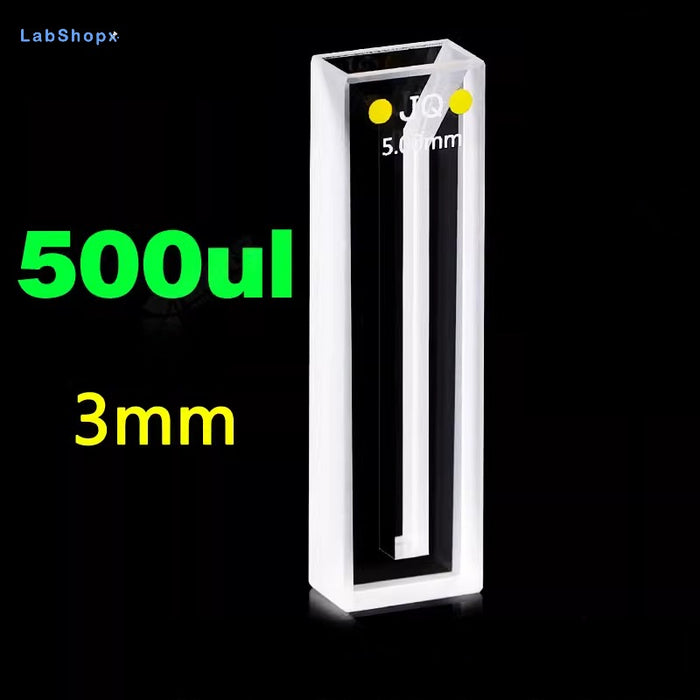 Quartz Fluorescence UV Cuvette Cell Two Way Light | LABSHOPX