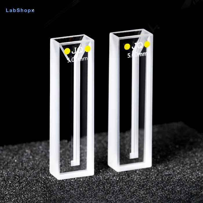 Quartz Fluorescence UV Cuvette Cell Two Way Light | LABSHOPX