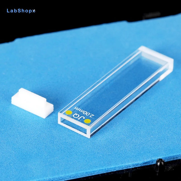 700ul Quartz Fluorescent Cuvette Spectrophotometry Cuvette | LABSHOPX