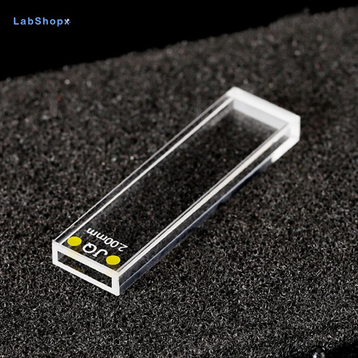 700ul Quartz Fluorescent Cuvette Spectrophotometry Cuvette | LABSHOPX