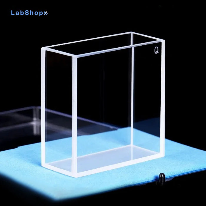 53ml Quartz Fluorescent Cuvettes Cells UV Spectrophotometer | LABSHOPX