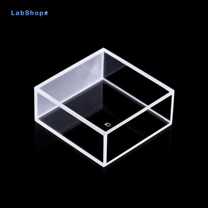 53ml Quartz Fluorescent Cuvettes Cells UV Spectrophotometer | LABSHOPX