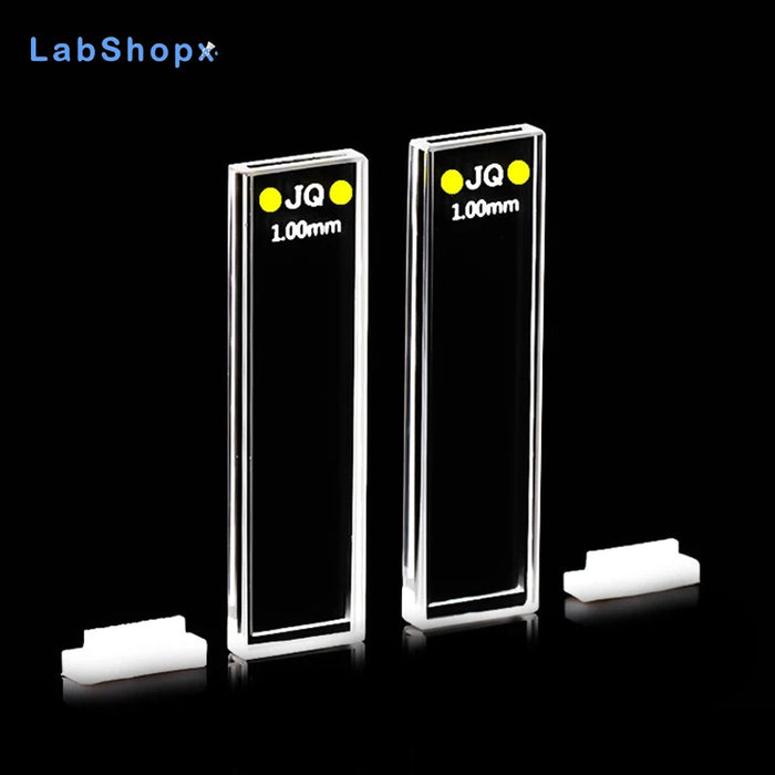 350ul Quartz Fluorescent Cuvettes 1mm Quartz Cells  | LABSHOPX
