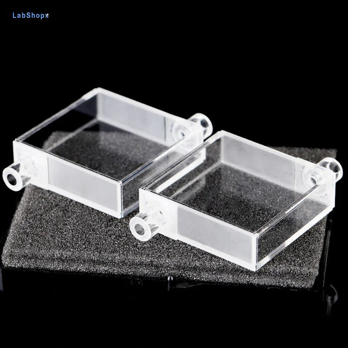 16ml Quartz Fluorescent Flow Cell Cuvette Double Path Length| Labshopx