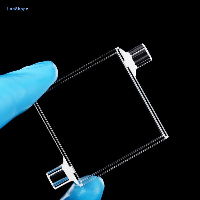 16ml Quartz Fluorescent Flow Cell Cuvette Double Path Length| Labshopx