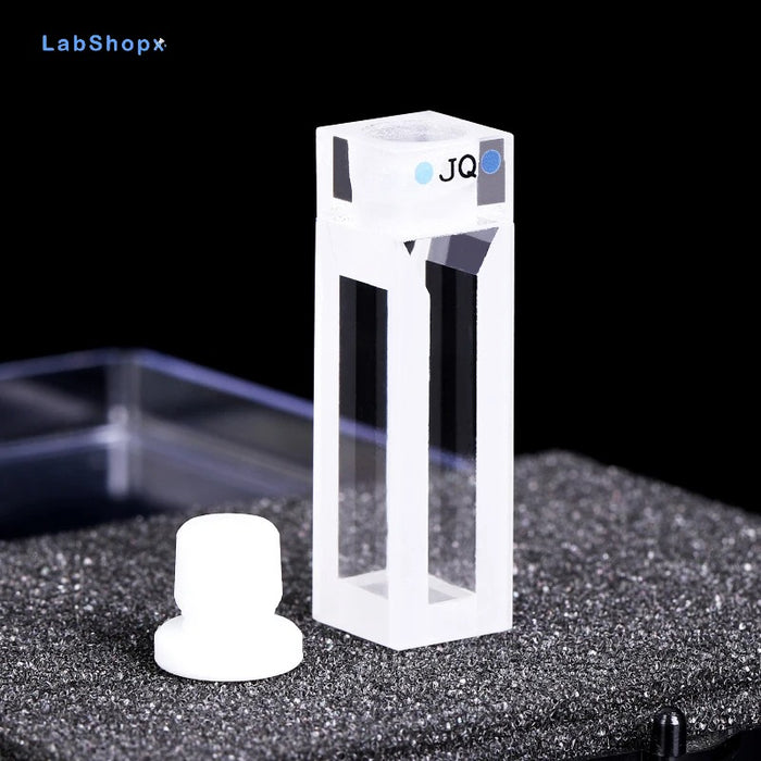 1.75ml Quartz Fluorescent Micro Sealed Cuvettes 5mm Cells | LABSHOPX