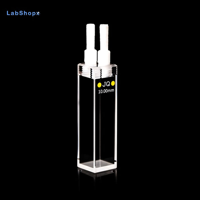 3.5ml Quartz Fluorometer Flow 10mm Cuvette Closed Cells10mm | LABSHOPX