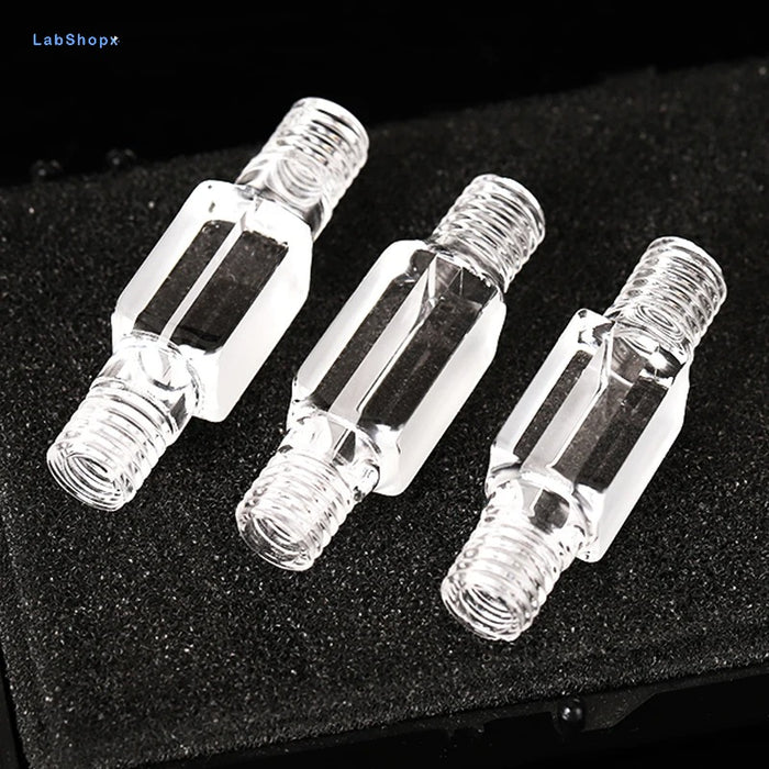 Quartz MicroFlow Cell Spiral Colorimetric Dish UV Transparent | Labshopx