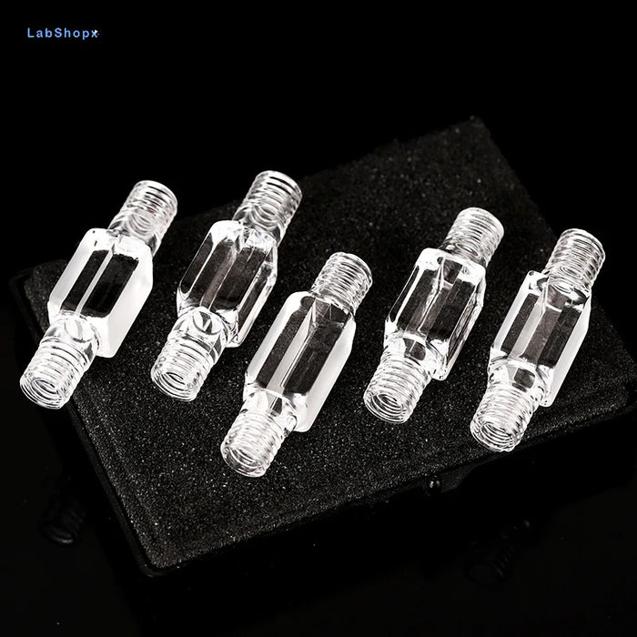 Quartz MicroFlow Cell Spiral Colorimetric Dish UV Transparent | Labshopx