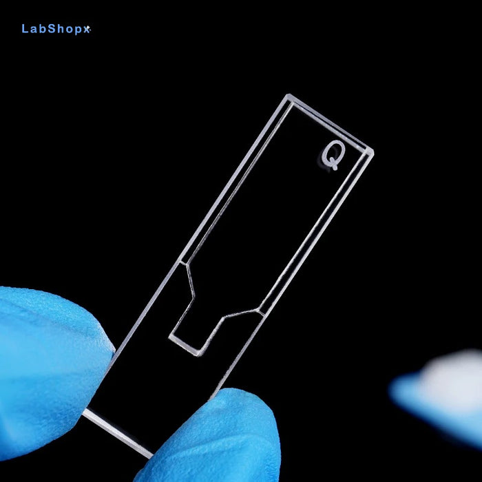 Quartz Micro Fluorescence Cuvette Cell Central Height 15mm | LABSHOPX