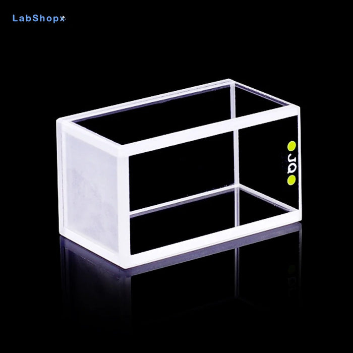 20mm Quartz Reaction Cuvette Cell 4 Polished Windows | LABSHOPX