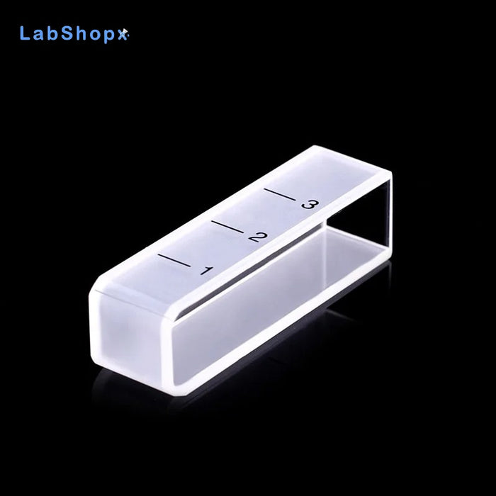 10mm Quartz Scale Cells UV Spectrophotometer Cuvette | LABSHOPX