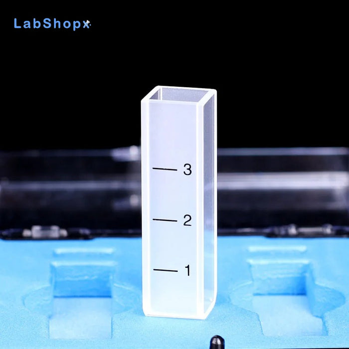10mm Quartz Scale Cells UV Spectrophotometer Cuvette | LABSHOPX