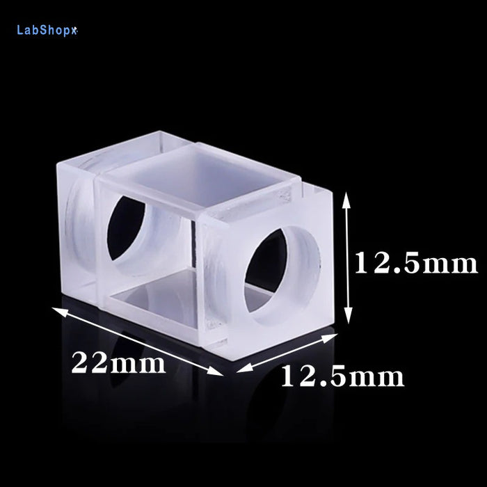 1.3ml Quartz Sealed Cells Plah Length 10mm Quartz Cuvette | Labshopx