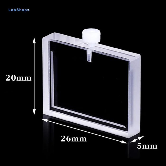 350ul Quartz Sealed Cuvettes Cells PLAh Length 1mm | LABSHOPX