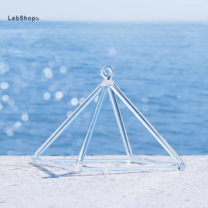 Quartz Singing Pyramid Clear Quartz Crystal Singing Pyramid | LABSHOPX