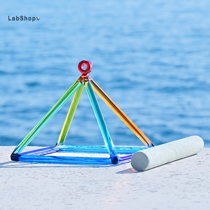Quartz Singing Pyramid Clear Quartz Crystal Singing Pyramid | LABSHOPX