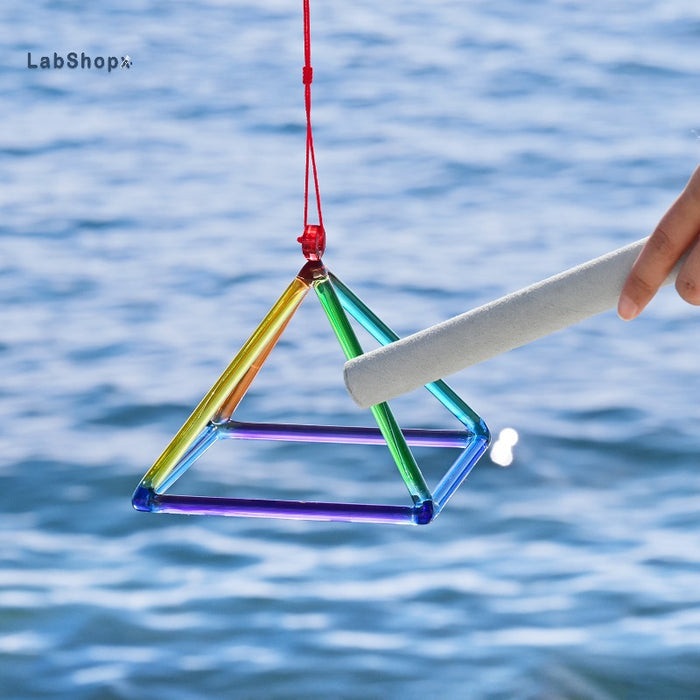 Quartz Singing Pyramid Clear Quartz Crystal Singing Pyramid | LABSHOPX