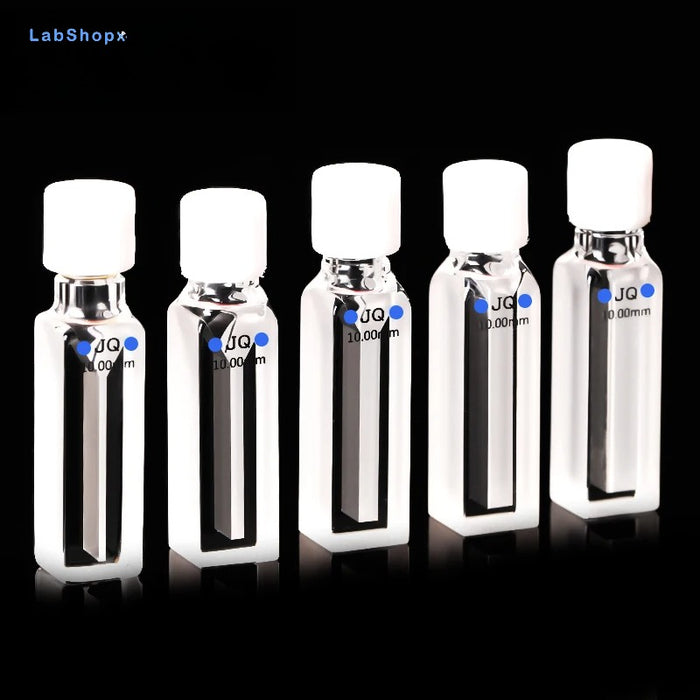 Quartz Thread Trace Colorimetric Dish Cuvette Two Way Ligh| Labshopx