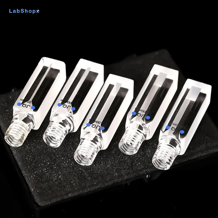 Quartz Thread Trace Colorimetric Dish Cuvette Two Way Ligh| Labshopx
