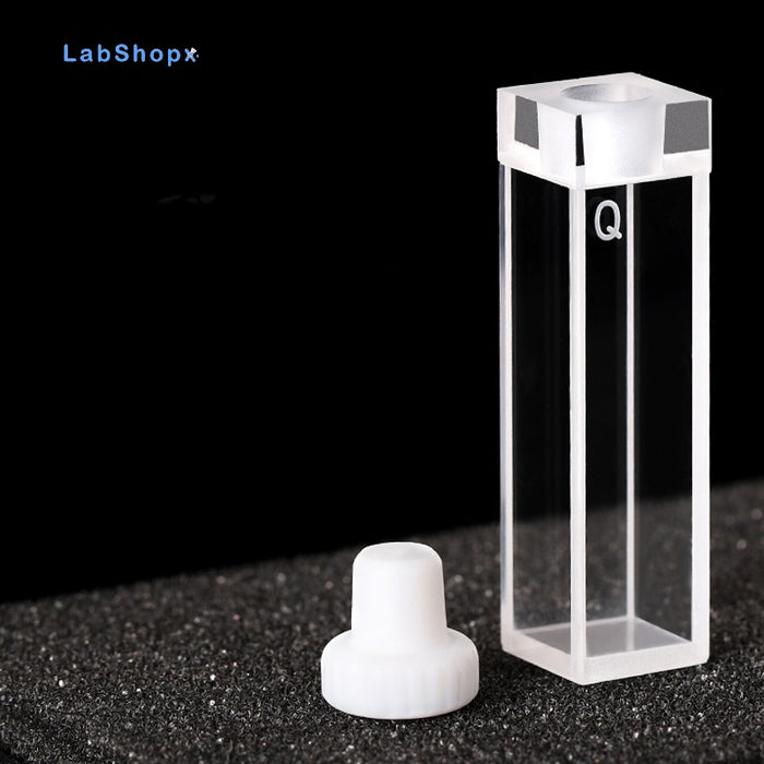 3.5ml Quartz Cell 10mm Fluorescence Closed Quartz Cuvettes| LABSHOPX
