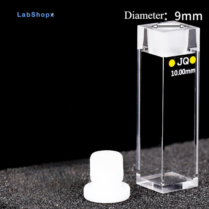 3.5ml Quartz Cell 10mm Fluorescence Closed Quartz Cuvettes| LABSHOPX