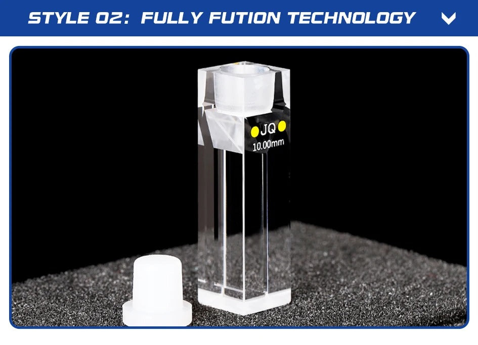 Quartz Cell with Stopper 10mm Trace Colorimetric Dish 350ul | LABSHOPX