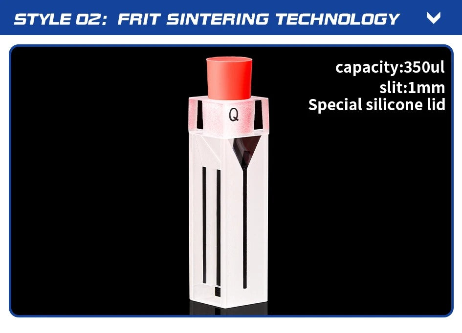 Quartz Closed Colorimetric Dish Acid and Alkali Resistance | LABSHOPX