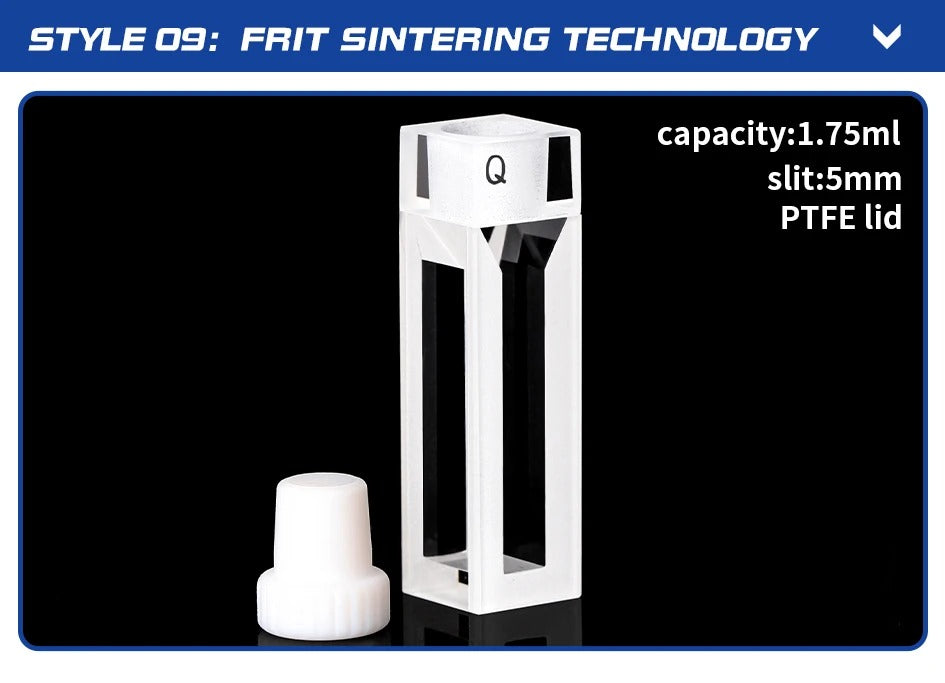 Quartz Closed Colorimetric Dish Acid and Alkali Resistance | LABSHOPX