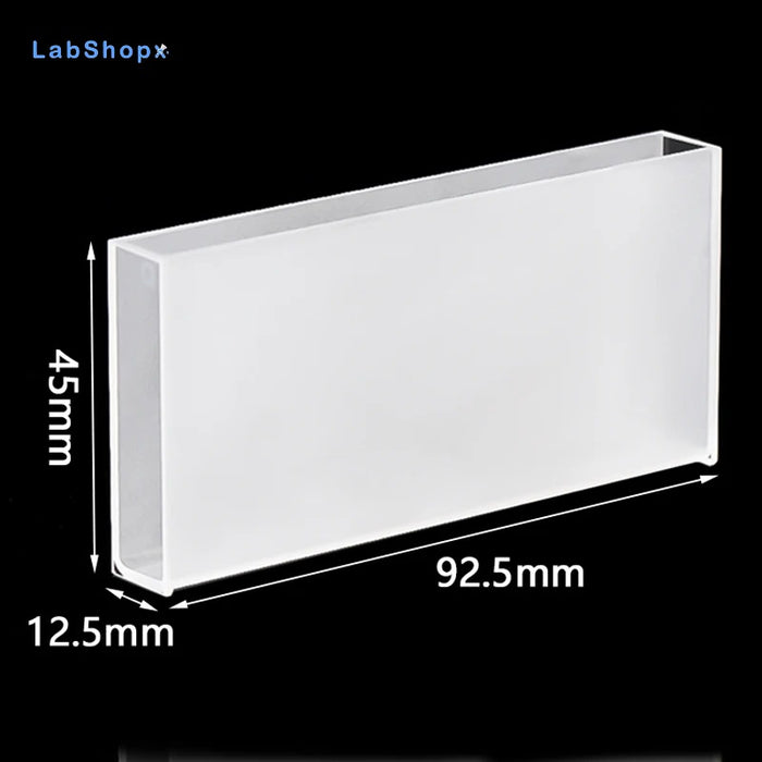 Quartz Cuvette 90mm Cells UV Spectrophotometer Cuvette  | LABSHOPX