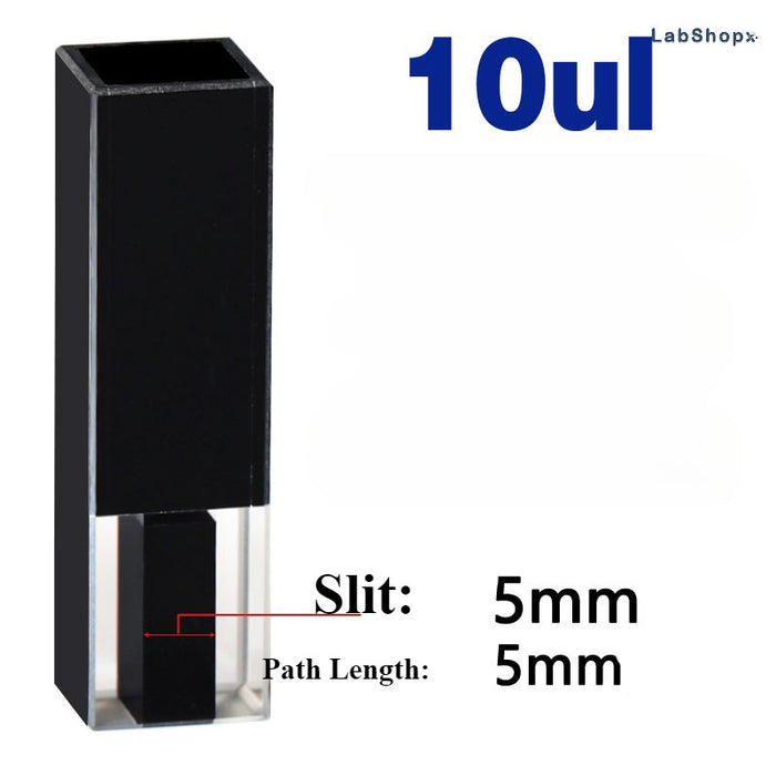 Quartz Cuvette  Black Lucifuge Cells Colorimetric Cuvette | LABSHOPX