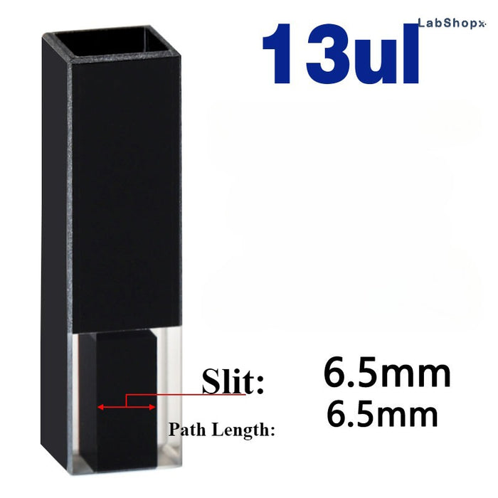Quartz Cuvette  Black Lucifuge Cells Colorimetric Cuvette | LABSHOPX