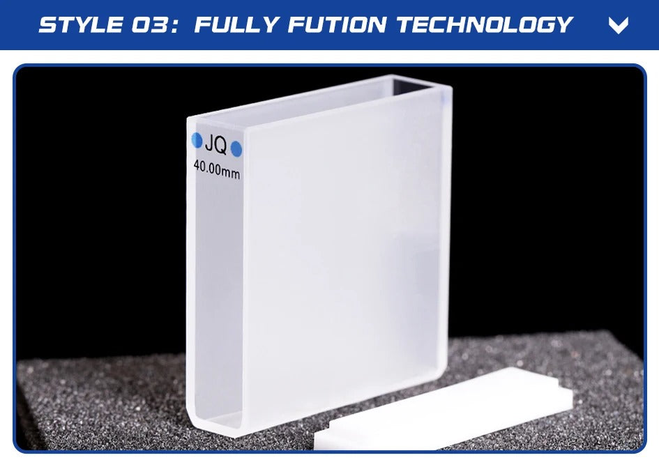 Quartz Cuvette with Lid 40mm UV Spectrophotometer Cuvette | LABSHOPX