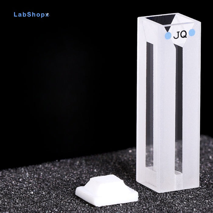 700ul Quartz Cuvettes Cells 10mm UV Four Way Light Slit 2mm| LABSHOPX