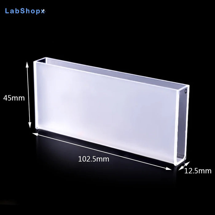 35ml Quartz Cuvettes Cells UV Cuvette100mm for Lab | LABSHOPX