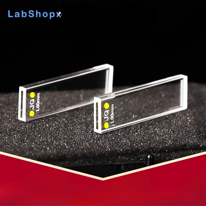 350ul Quartz Cuvettes Cells with lid Colorimetric Cuvette | LABSHOPX