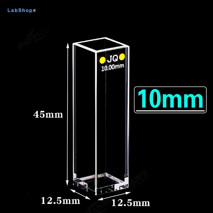 Quartz Cuvettes Five Polished Windows Fluorescence Detection Cells | LABSHOPX