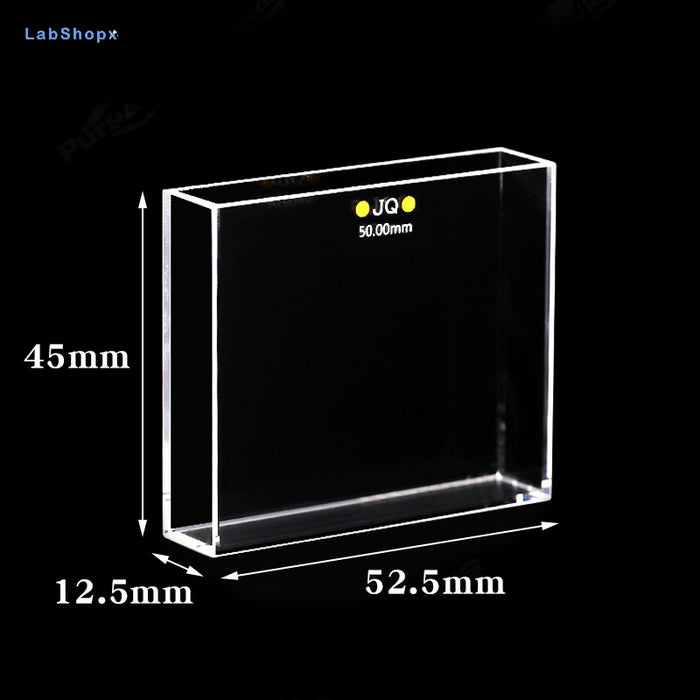 Quartz Cuvettes Five Polished Windows Fluorescence Detection Cells | LABSHOPX