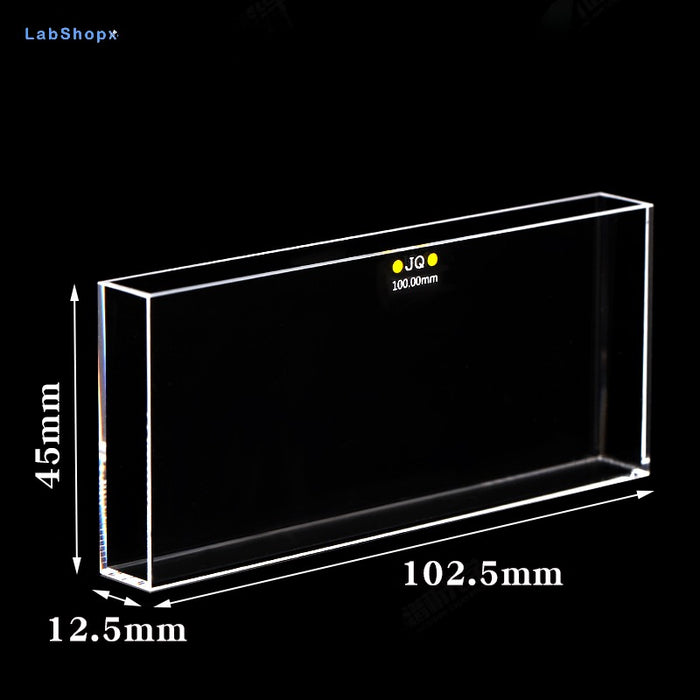 Quartz Cuvettes Five Polished Windows Fluorescence Detection Cells | LABSHOPX